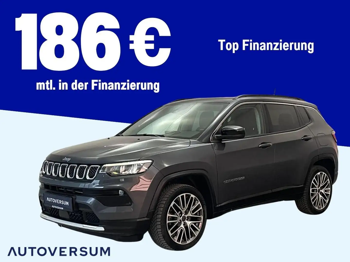 Jeep Compass Limited Plug-In Hybrid 4WD ACC*LED*PANO* Grau - 1