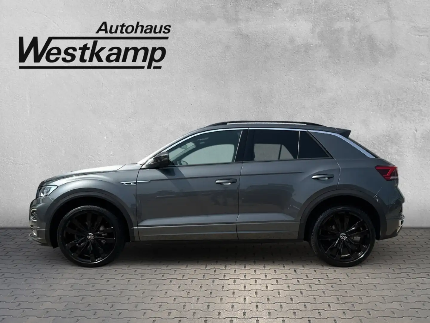 Volkswagen T-Roc Sport R-Line 1,5 TSI DSG Anh.Kpl. Led Grau - 2