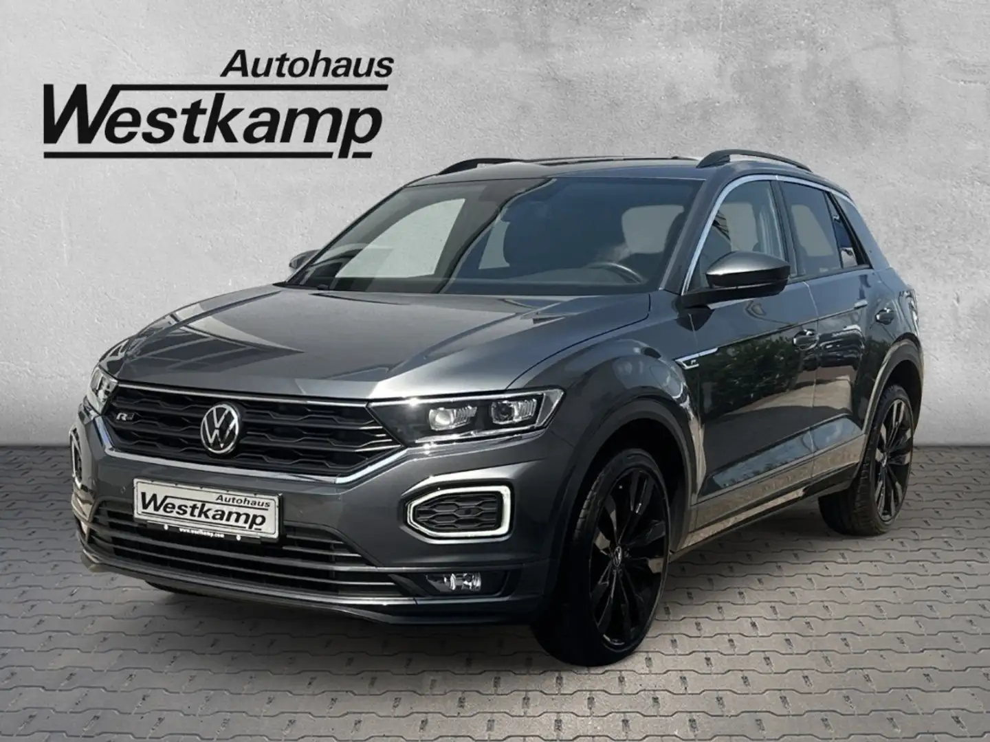 Volkswagen T-Roc Sport R-Line 1,5 TSI DSG Anh.Kpl. Led Grau - 1