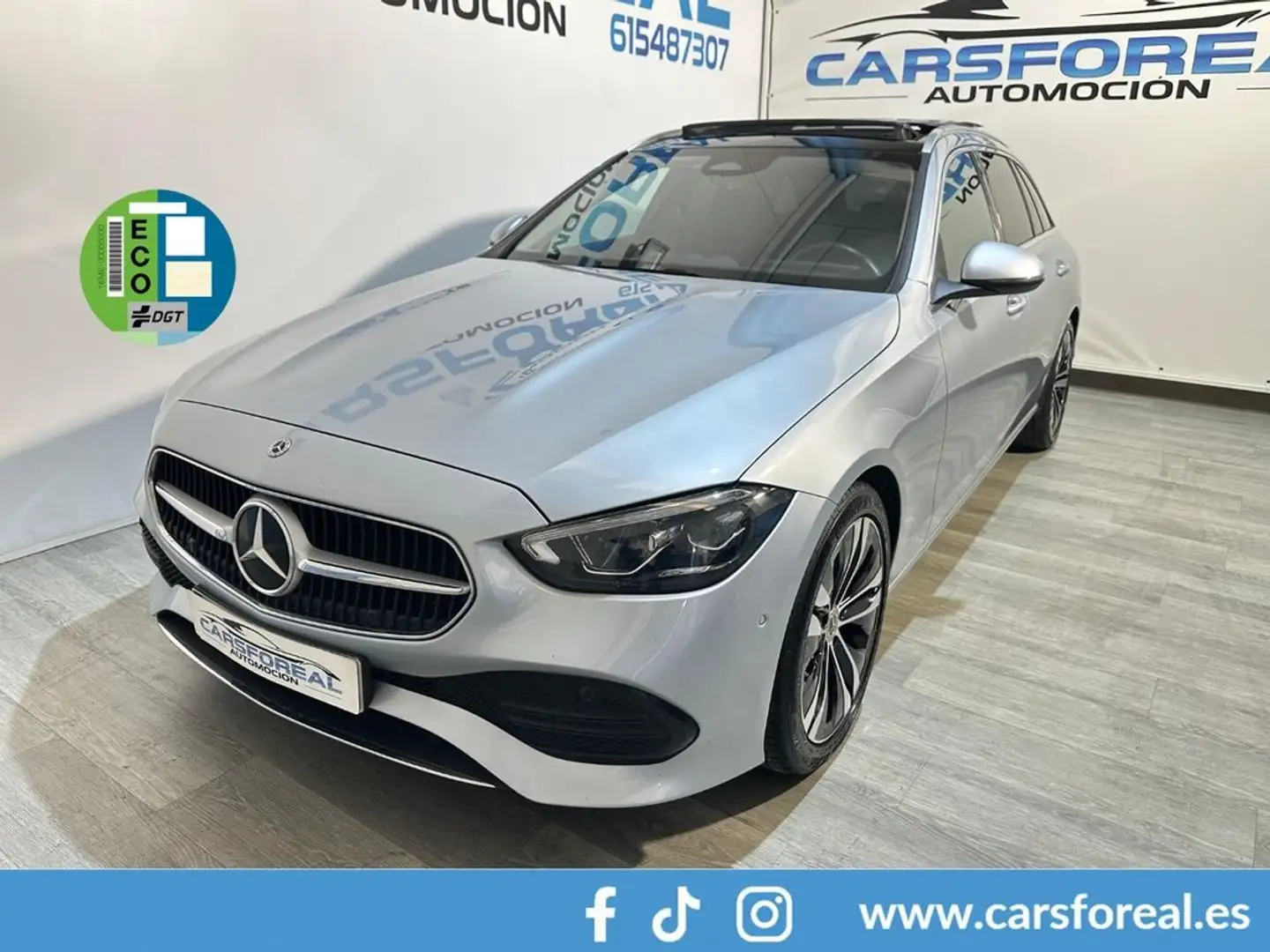 Mercedes-Benz C 220 d Estate Gris - 1