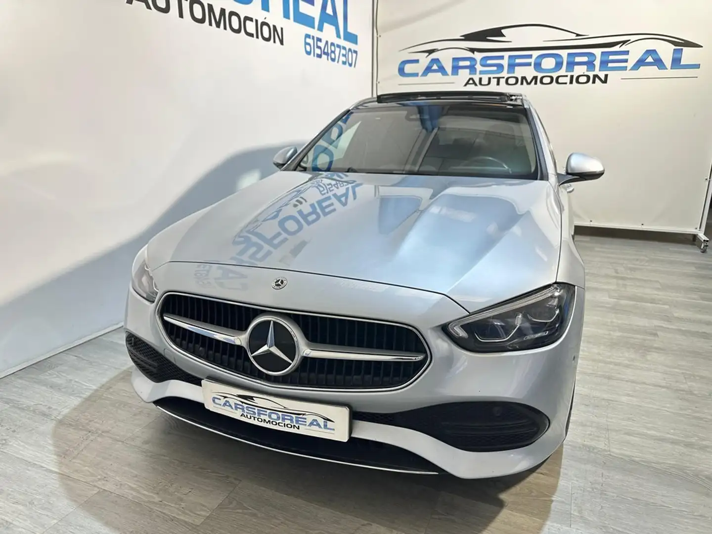 Mercedes-Benz C 220 d Estate Gris - 2