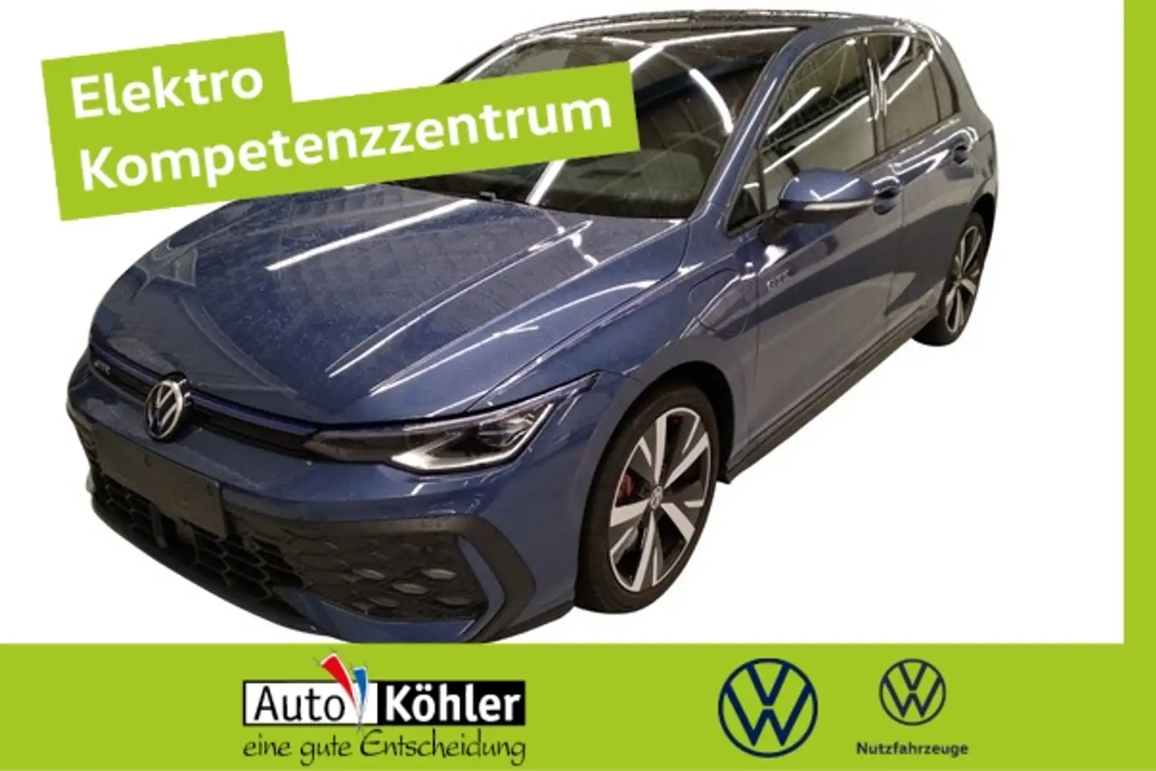 Volkswagen Golf GTE Matrix/CarPlay/Virt/360/ACC/HUD/Kamera Blau - 1