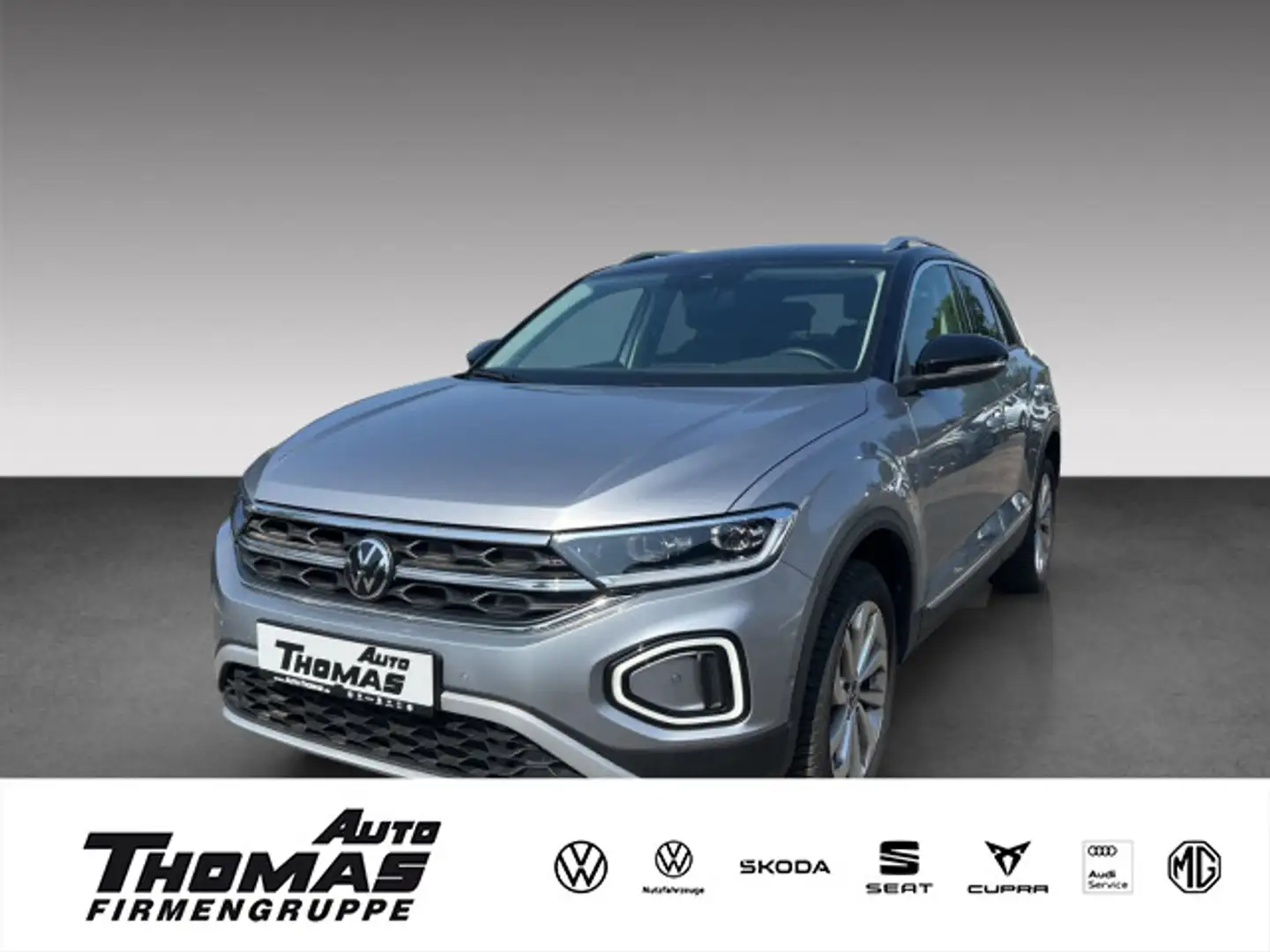 Volkswagen T-Roc 1.5 TSI DSG Style SHZ Klima GRA Silber - 1