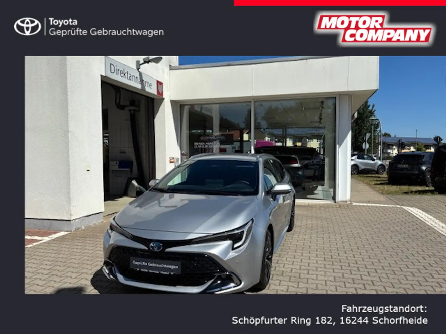Toyota Corolla 2,0 Hybrid Automatik Combi Teamplayer Ausstattung Zilver - 1