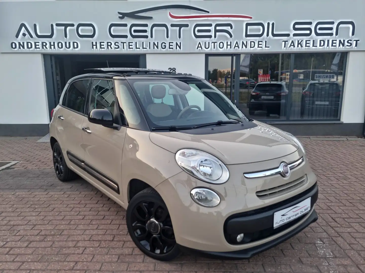 Fiat 500L 1.3 Multijet Panoramische dak 1e Eigenaar 1j GAR. Beige - 1