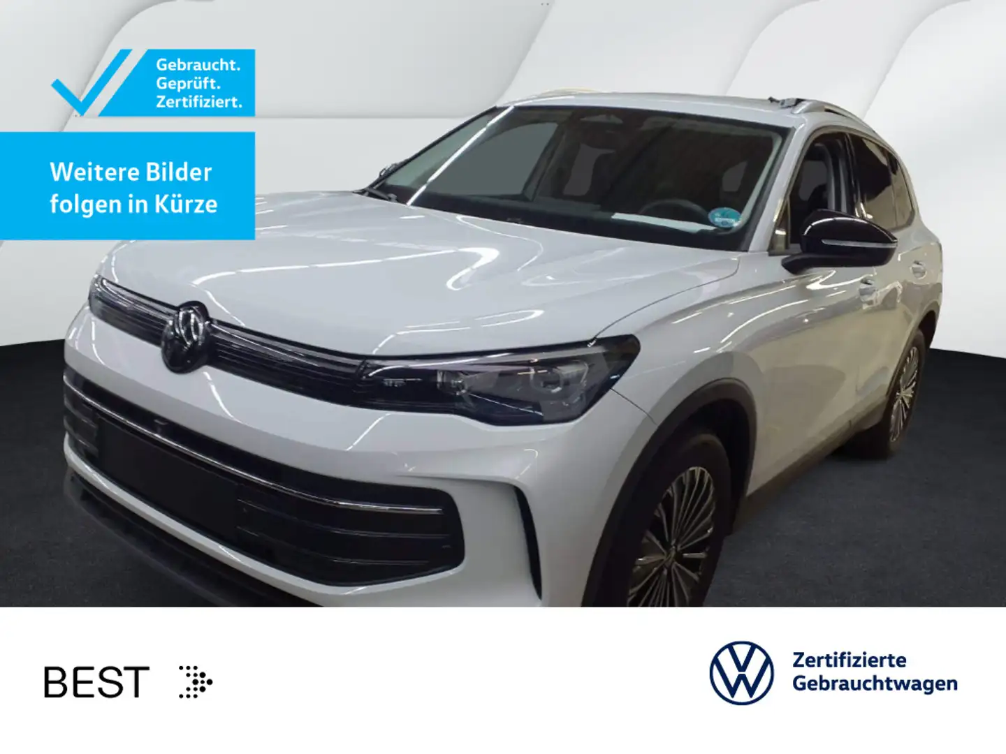 Volkswagen Tiguan 2.0 TDI DSG GOAL*AHK*KAMERA*18ZOLL*NAVI*L Weiß - 1