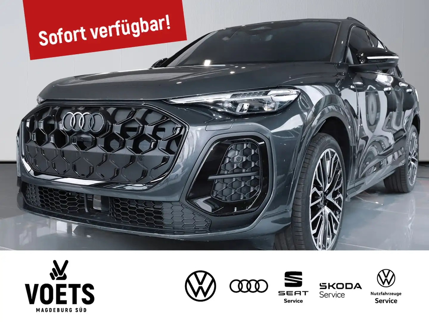 Audi Q5 SUV TFSI S tronic MATRIX+AHK+B&O Gris - 1