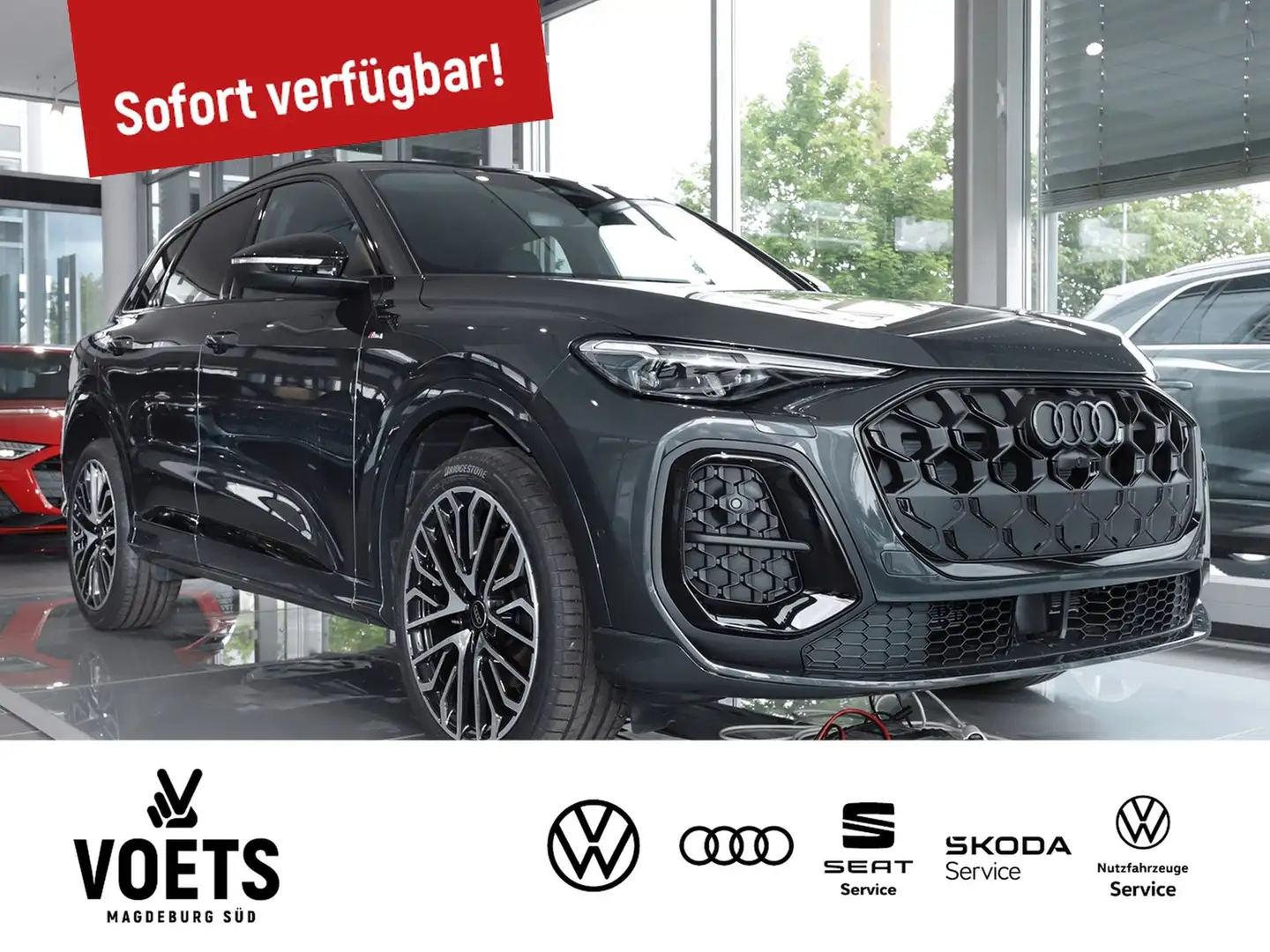 Audi Q5 SUV TFSI S tronic MATRIX+AHK+B&O Gris - 2