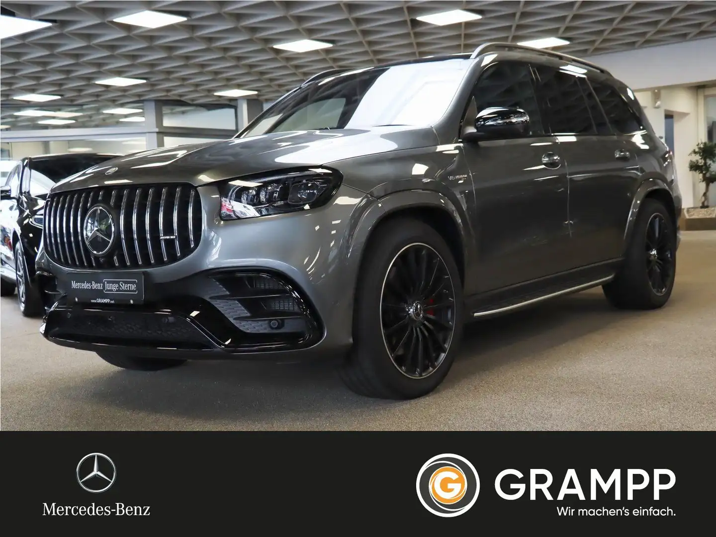Mercedes-Benz GLS 63 AMG AMG 4M+ Fahrassi/AHK/Pano/HUD/4xMassage Grau - 1