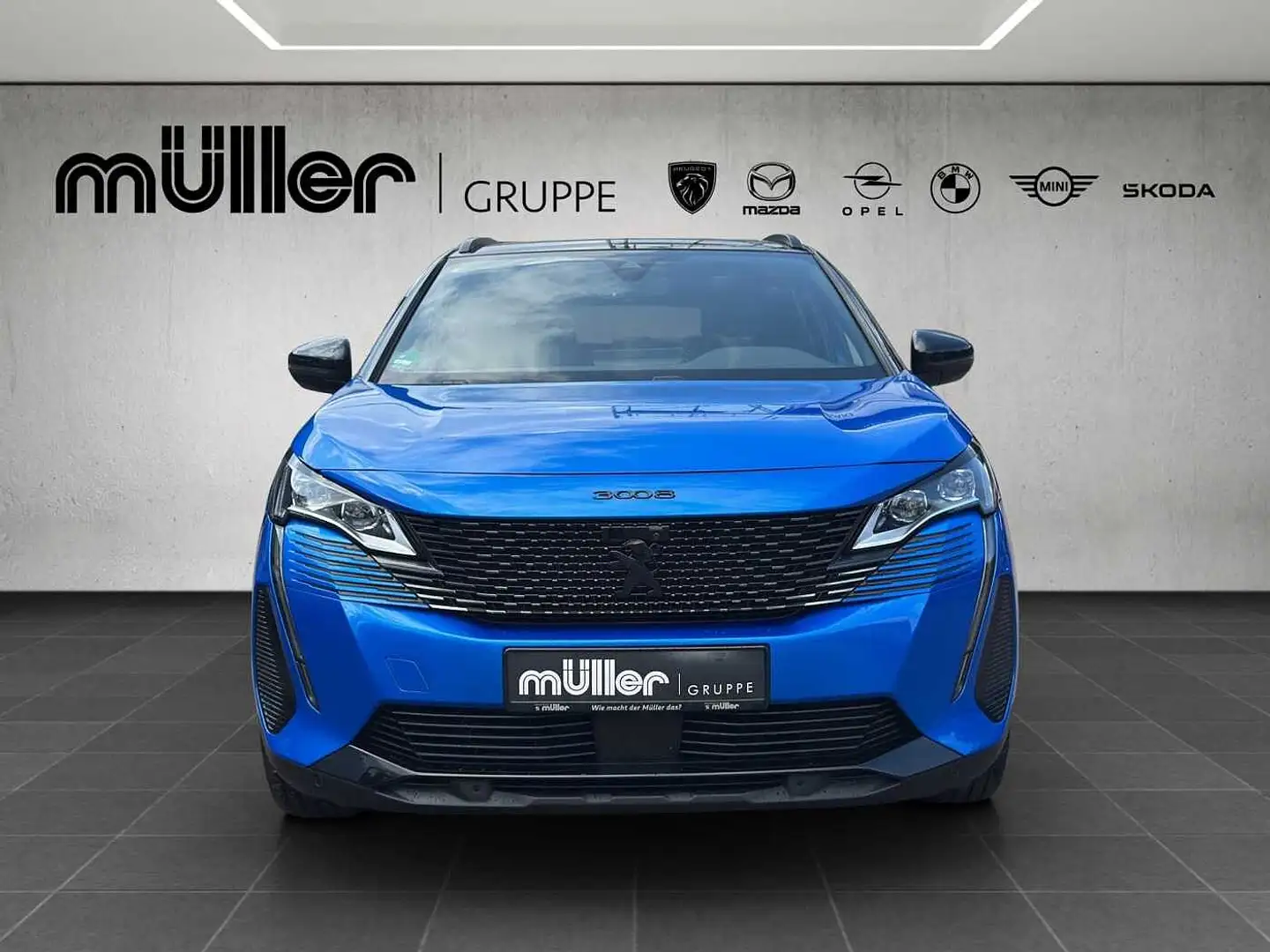 Peugeot 3008 Plug-in Hybrid 300 e-EAT8 GT Pack Blau - 2