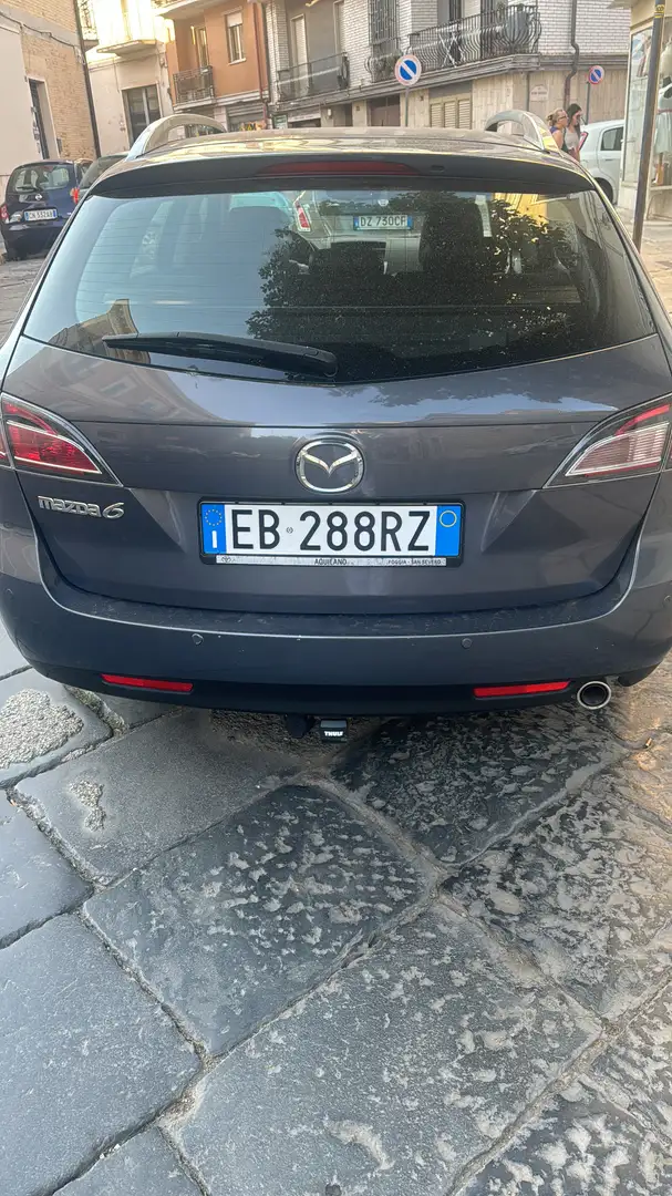Mazda 6 6 II 2008 WagonWagon 2.2 cd Luxury 163cv Grigio - 1