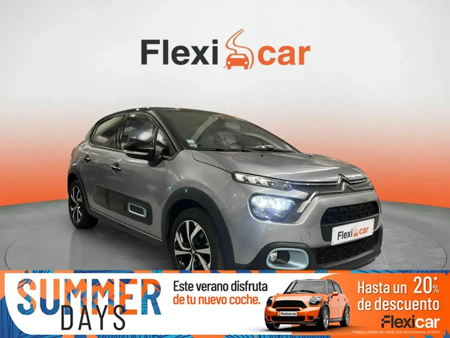 Citroen C3 PureTech 81KW (110CV) Max Grijs - 1