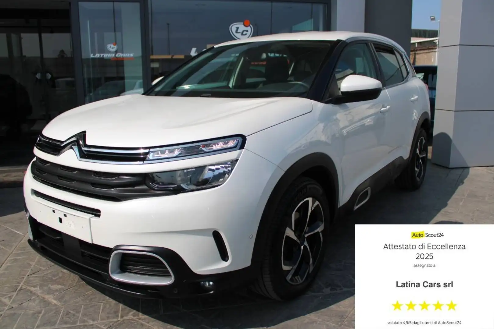Citroen C5 Aircross 1.5 bluehdi Business s&s 130cv eat8 Con TELECAMERA White - 1