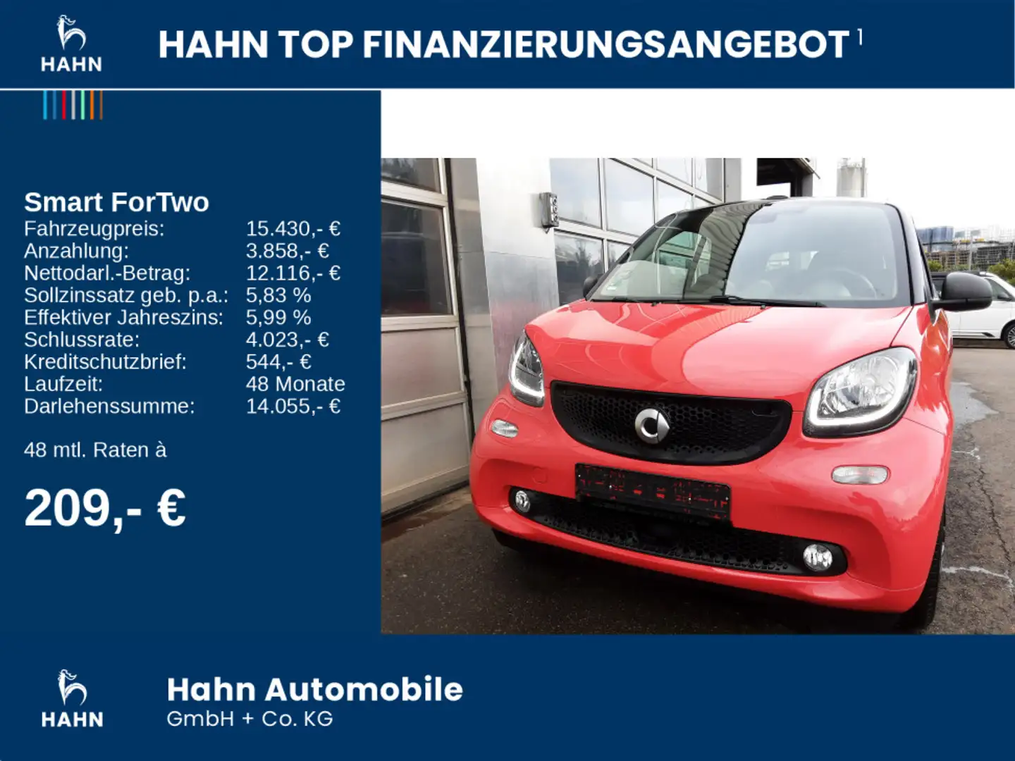 smart forTwo fortwo cabrio passion 1.0 52kW DCT NAVI CAM SITZ Rot - 2