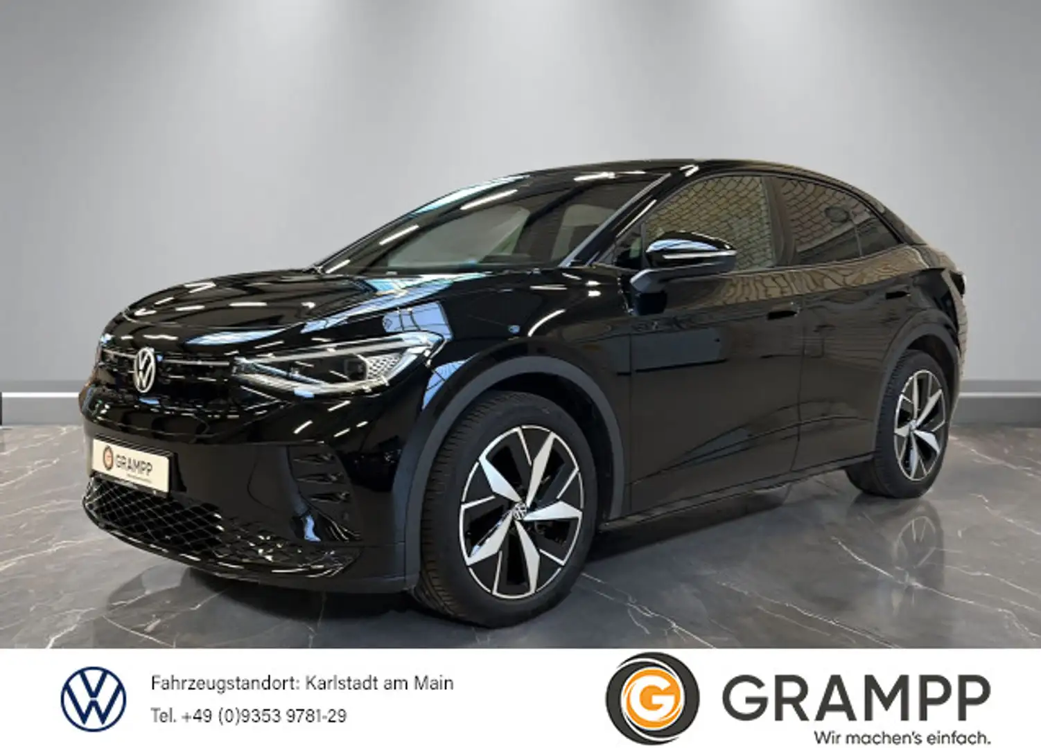 Volkswagen ID.5 GTX 4M +CCS+WÄRMEPUMPE+AHK+360°+ASSISTS+HUD Schwarz - 1