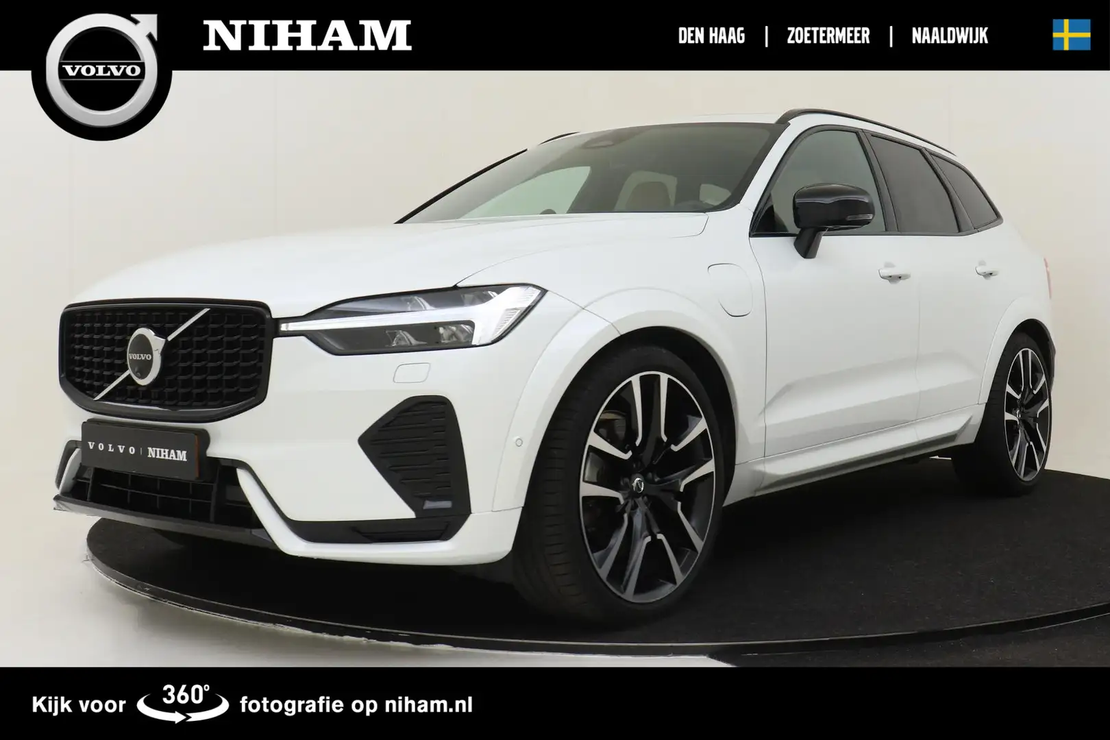 Volvo XC60 RECHARGE T6 AWD ULTIMATE DARK *FULL OPTIONS!* -PAN Weiß - 1