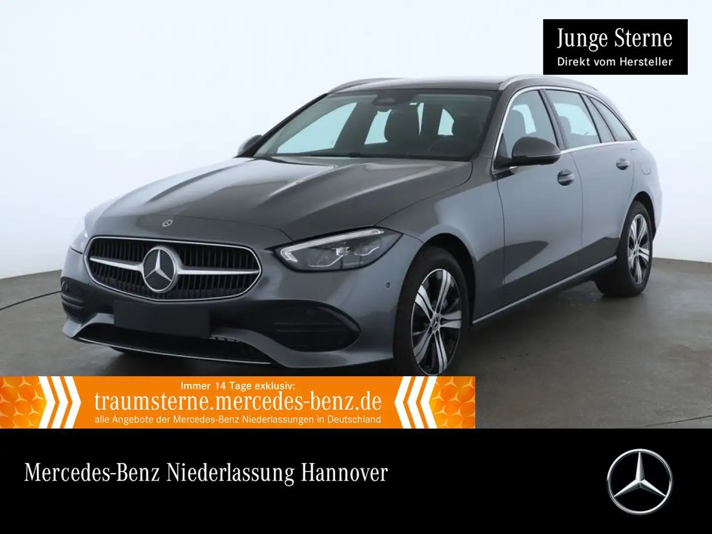 Mercedes-Benz C 300 e T AVANTG+PANO+LED+KAMERA+TOTW+KEYLESS+9G Grau - 1