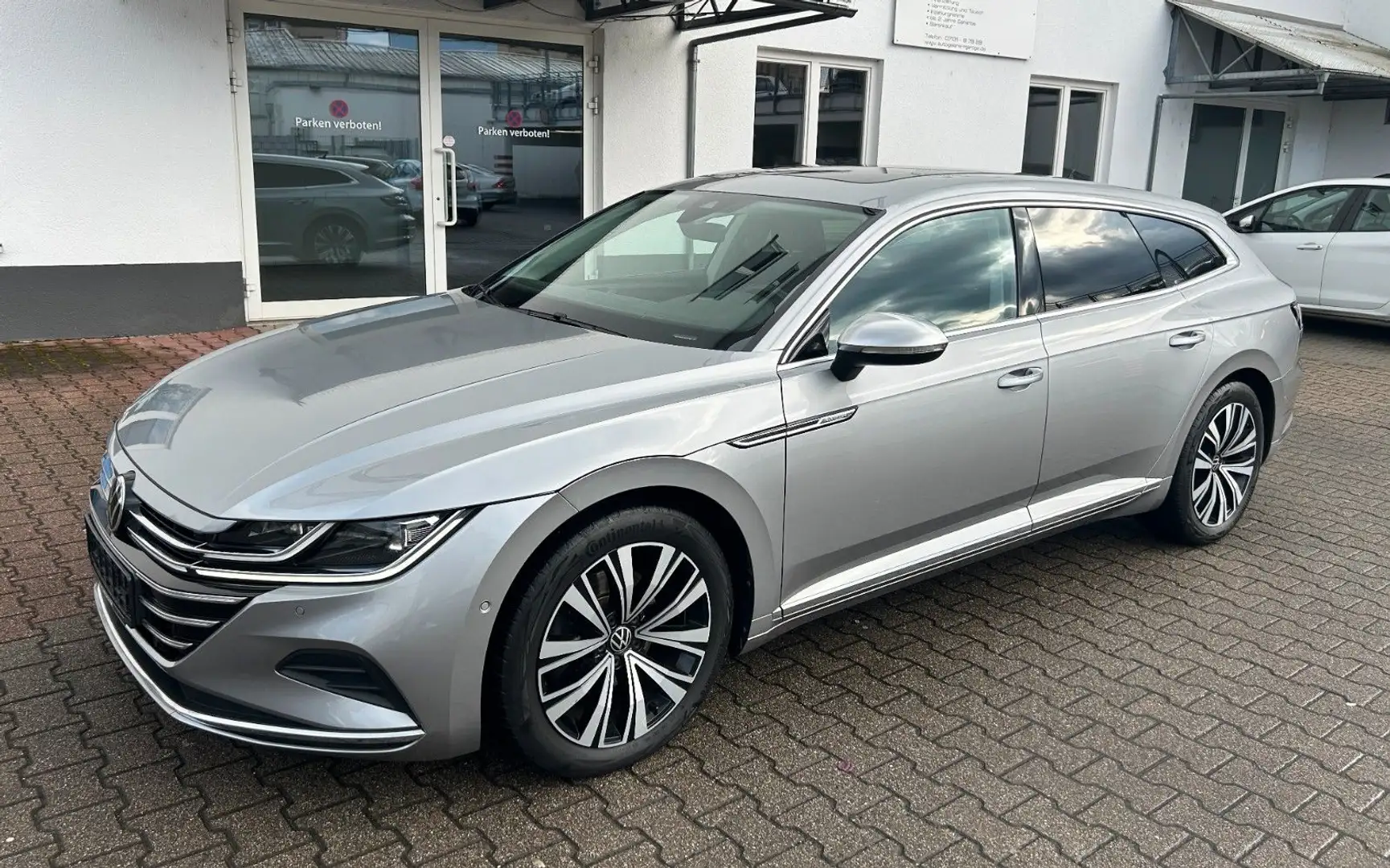 Volkswagen Arteon Shooting Brake DSG MATRIX/STANDHEIZ/AHK Plateado - 1