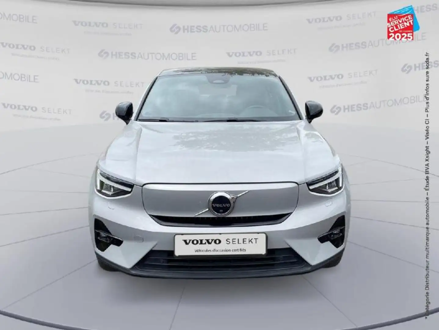 Volvo C40 Recharge 231ch Ultimate TPano Siege chauf Camera GPS Ezüst - 2