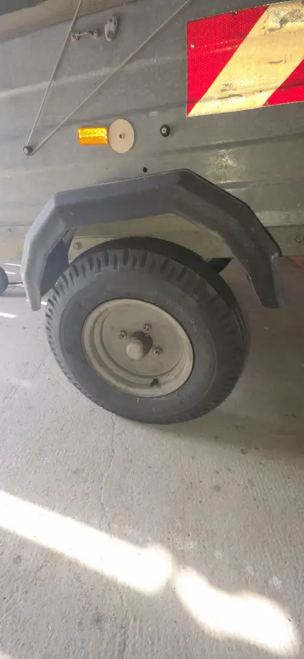 Trailer-Anhänger Anhänger 550 Kg mit Plane, foto 3