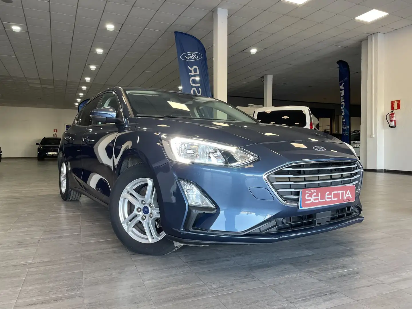 Ford Focus 1.0 Ecoboost Trend+ 125 Azul - 1