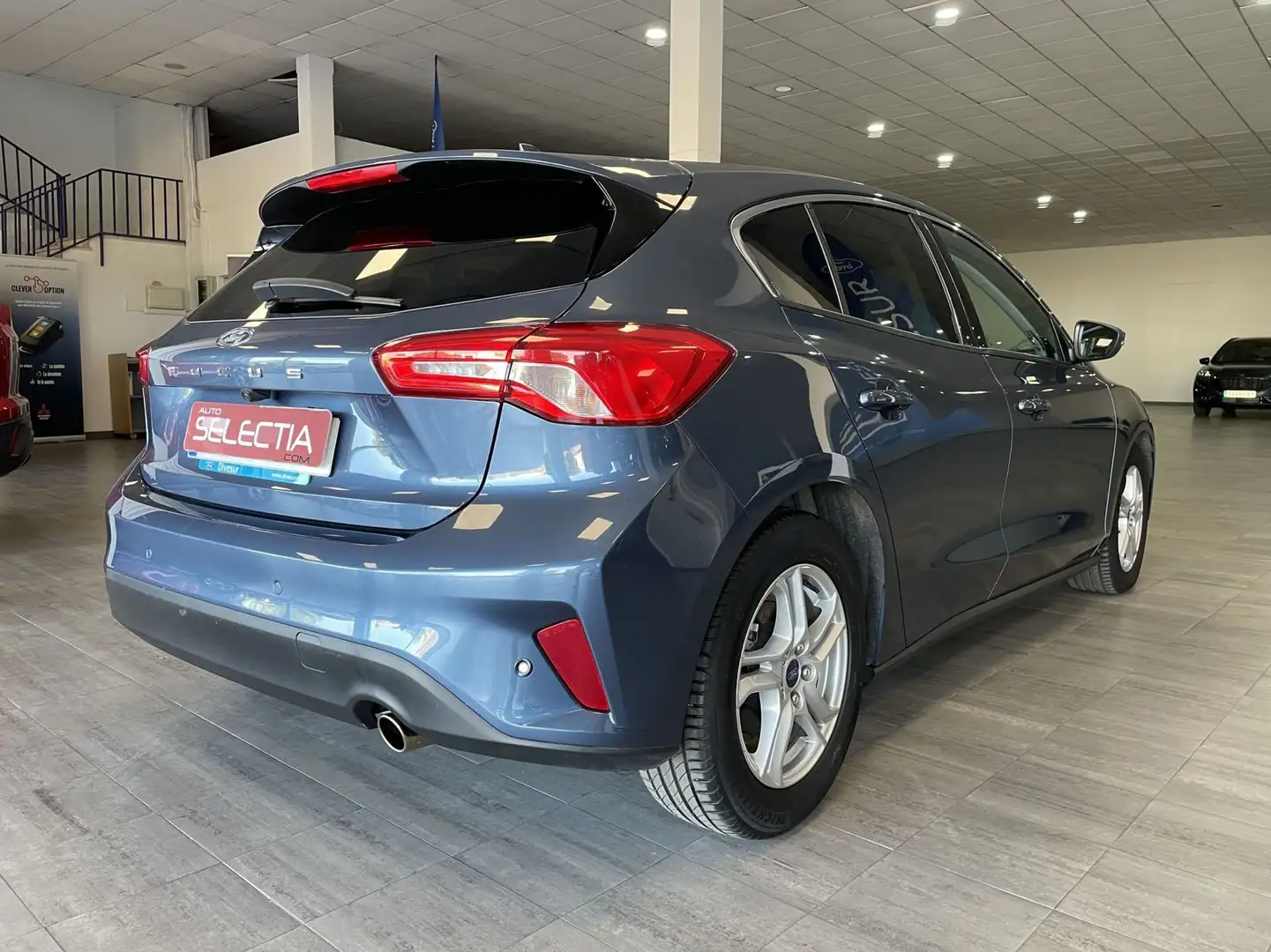 Ford Focus 1.0 Ecoboost Trend+ 125 Azul - 2