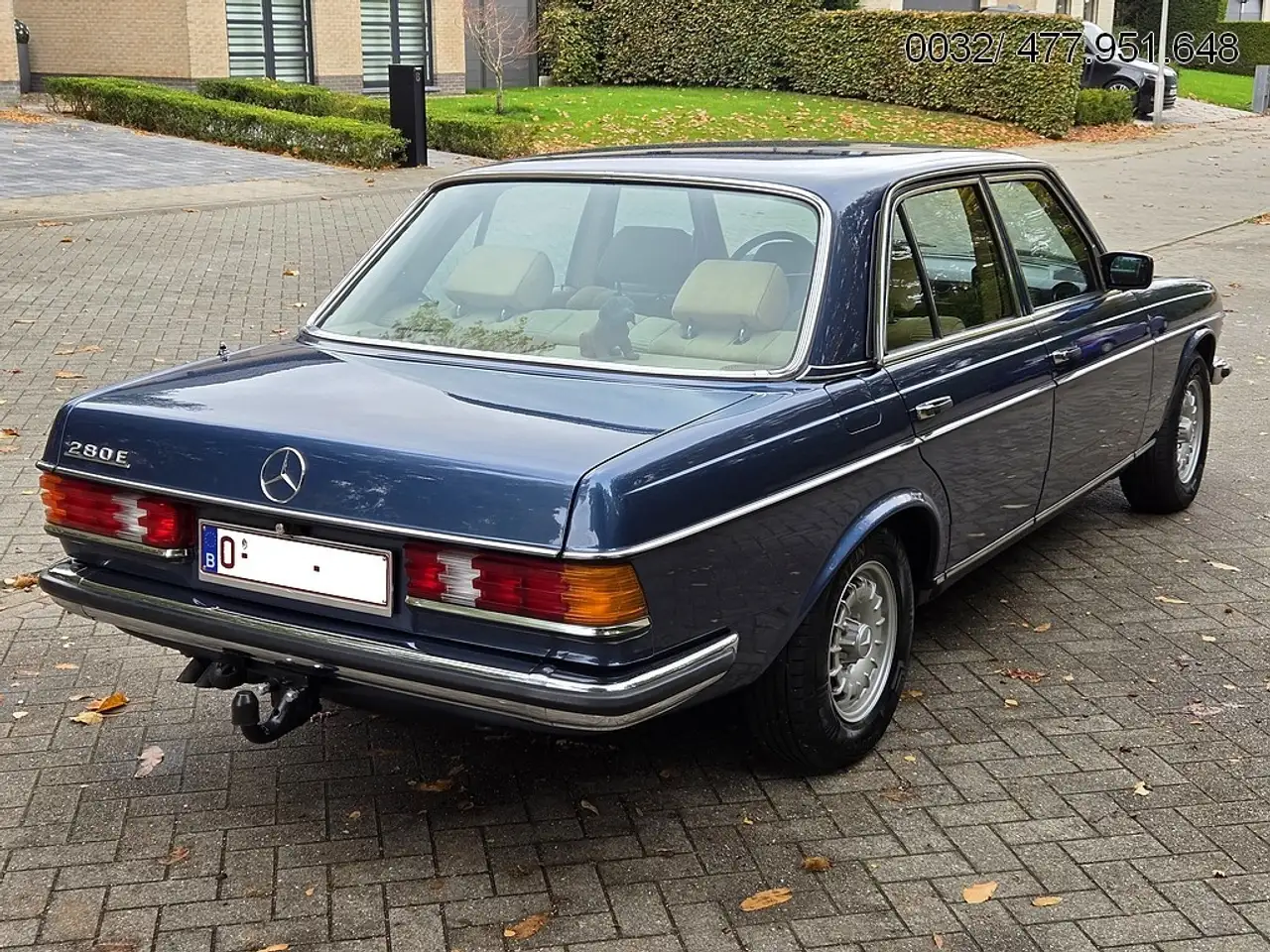 Mercedes-Benz 280 E (W123) Manufaktur (Full Option) 100% Original, foto 5