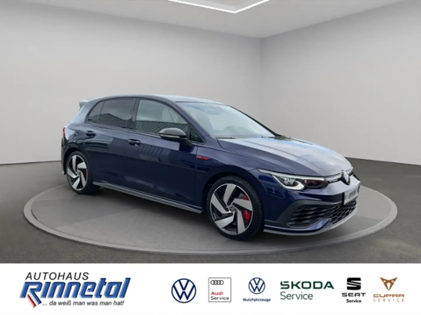 Volkswagen Golf VIII 2.0 TSI DSG GTI Clubsport Black Style OANO+M Blau - 2