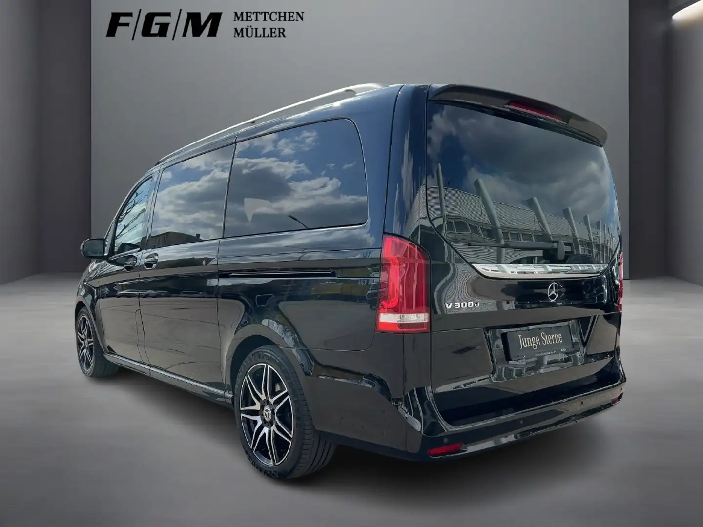 Mercedes-Benz V 300 d lang Edition AMG-Line Burm|TWA|AHK Noir - 2