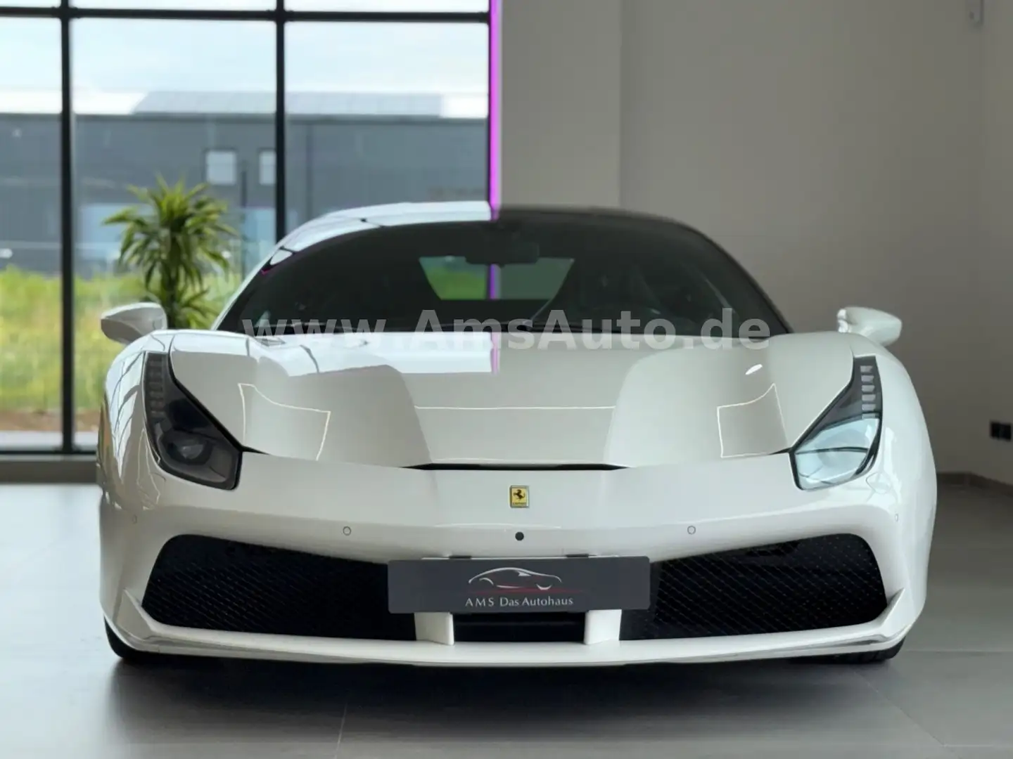 Ferrari 488 Coupé Daytona Seats Lift Carbon TwoTone Weiß - 2