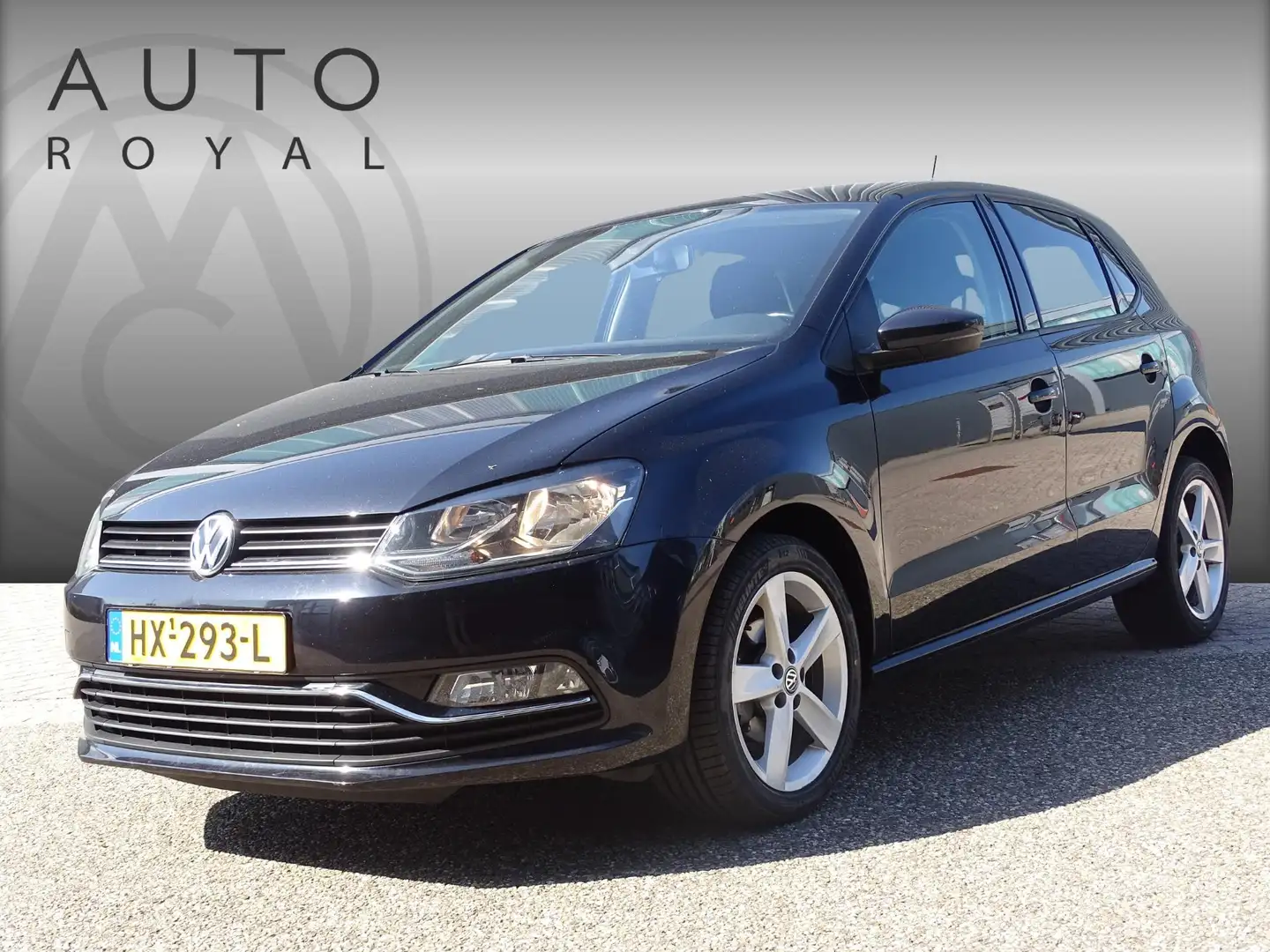 Volkswagen Polo 1.2 TSI Highline AIRCO/ECC|NAVIGATIE| CRUISE CONTR Zwart - 1