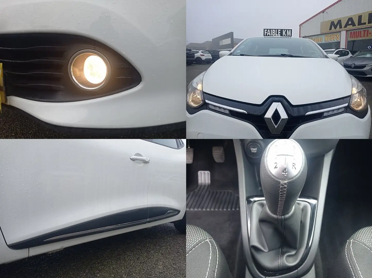 Renault Clio 0.9 TCE 90CH ZEN + OPTIONS Blanc - 2
