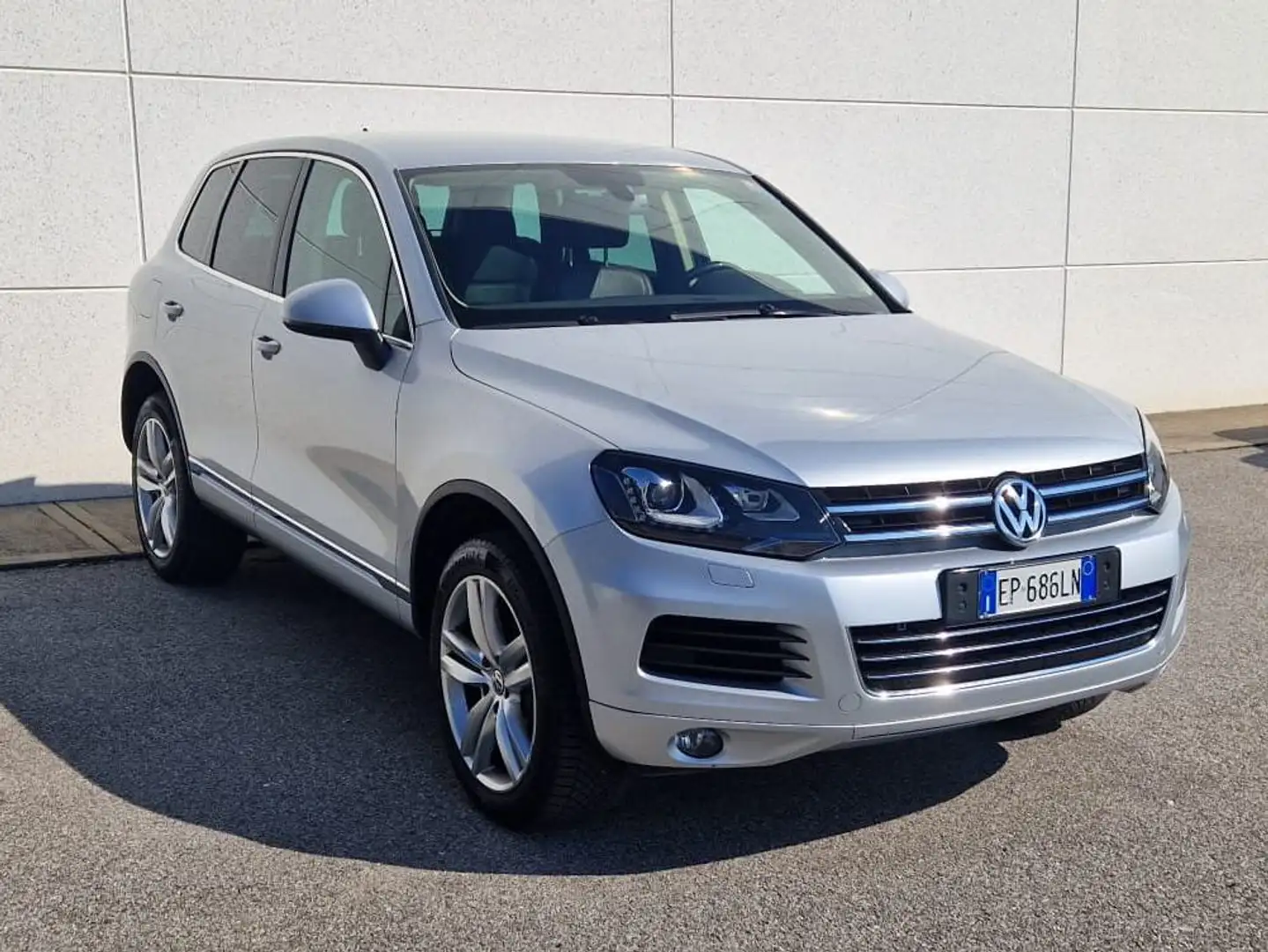Volkswagen Touareg 3.0 V6 TDI sospensioni pneumatiche + terrain tech Argento - 1