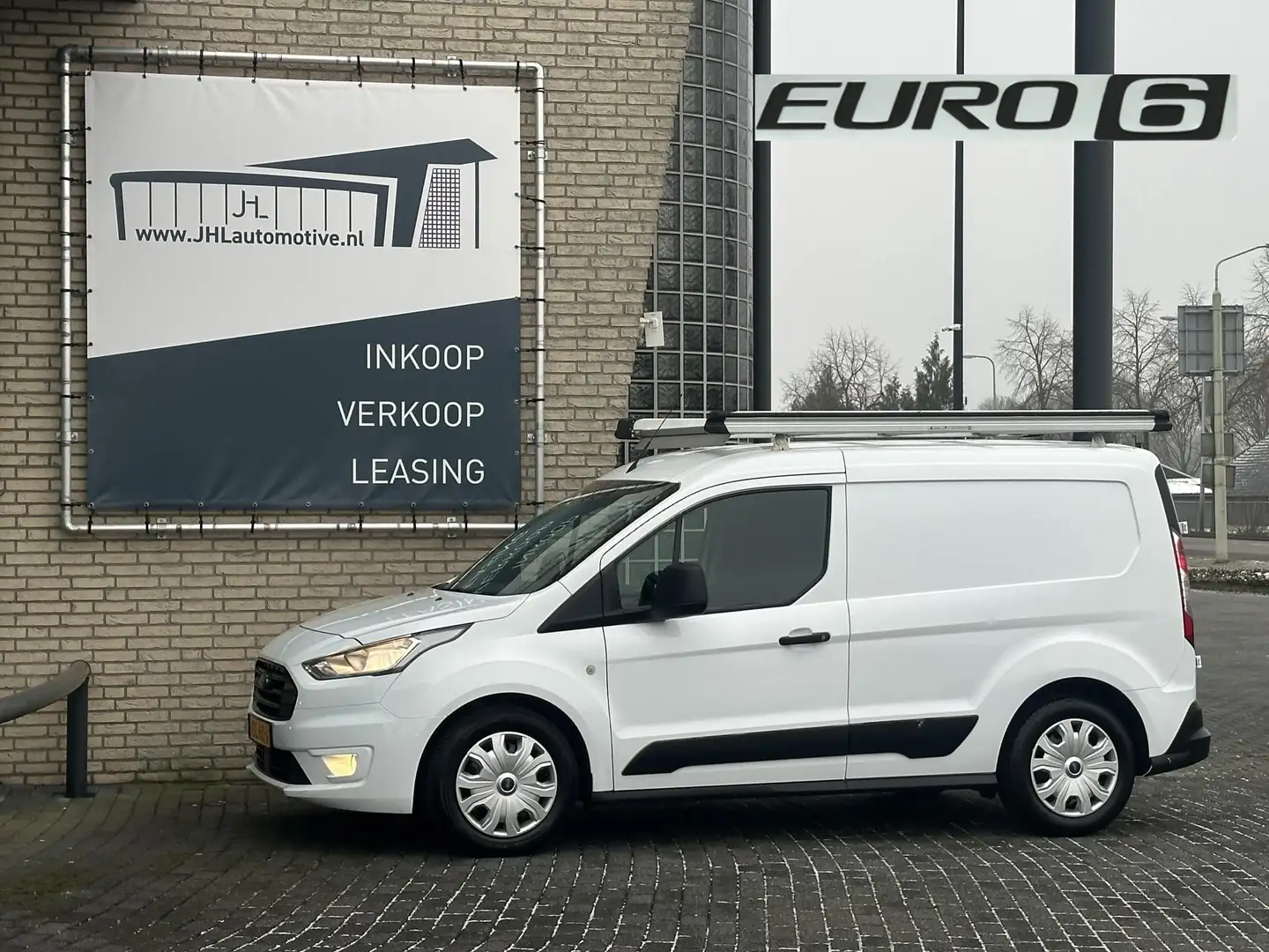 Ford Transit Connect 1.5 EcoBlue L1 Trend*A/C*HAAK*IMPERIAAL*TEL*3PERS* White - 1