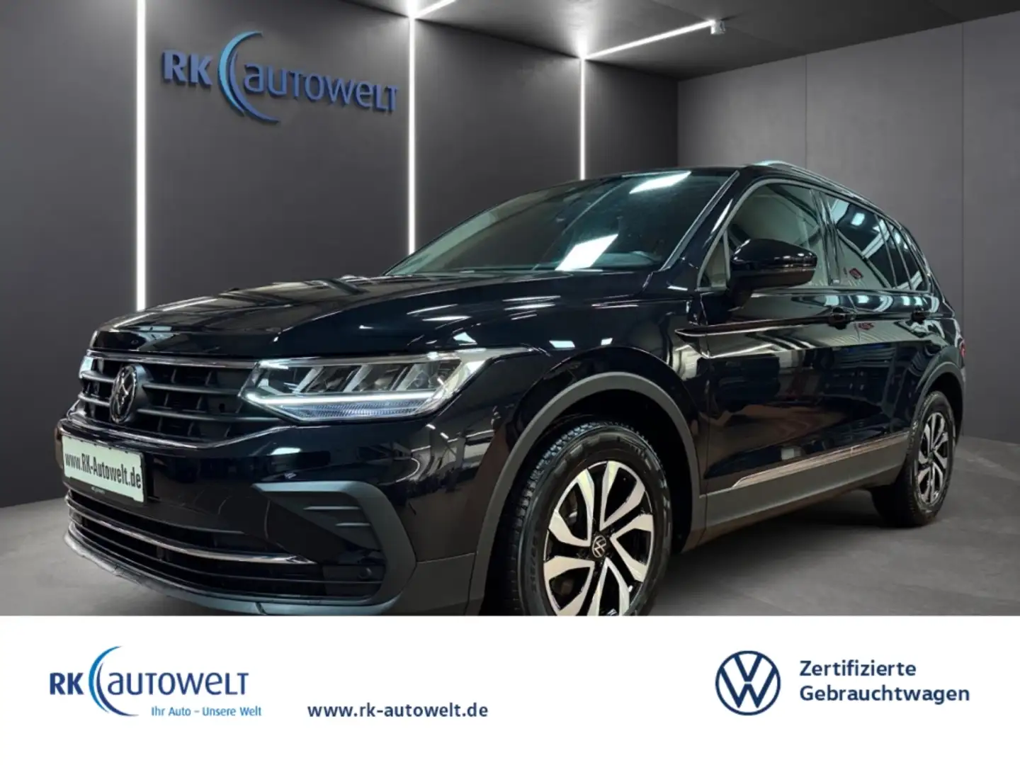 Volkswagen Tiguan Active 1.5 TSI DSG LED Navi Climatronic AHK Schwarz - 1