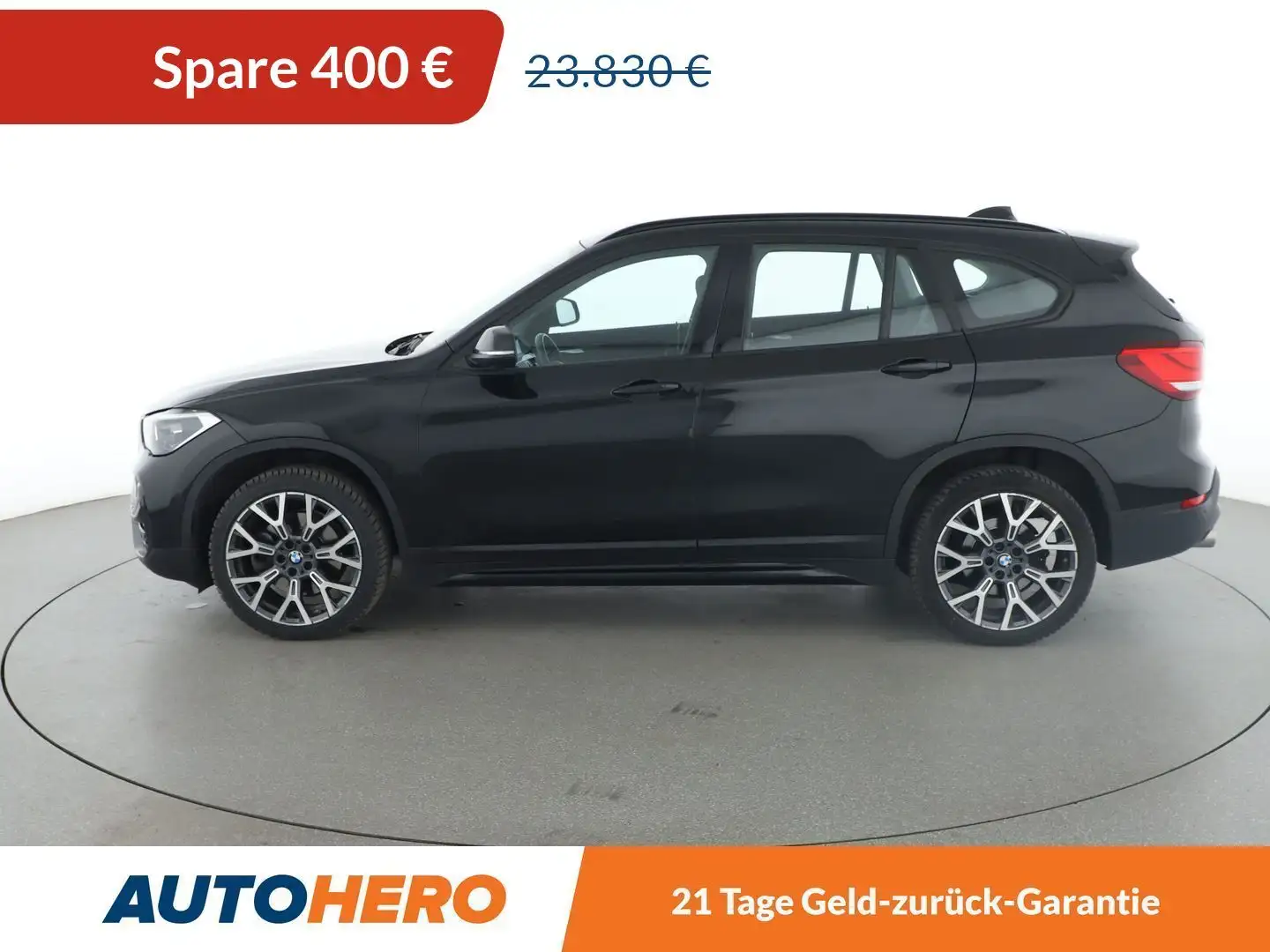 BMW X1 sDrive 20i Sport Line Aut.*NAVI*LED*CAM*SHZ*TEMPO* Black - 1