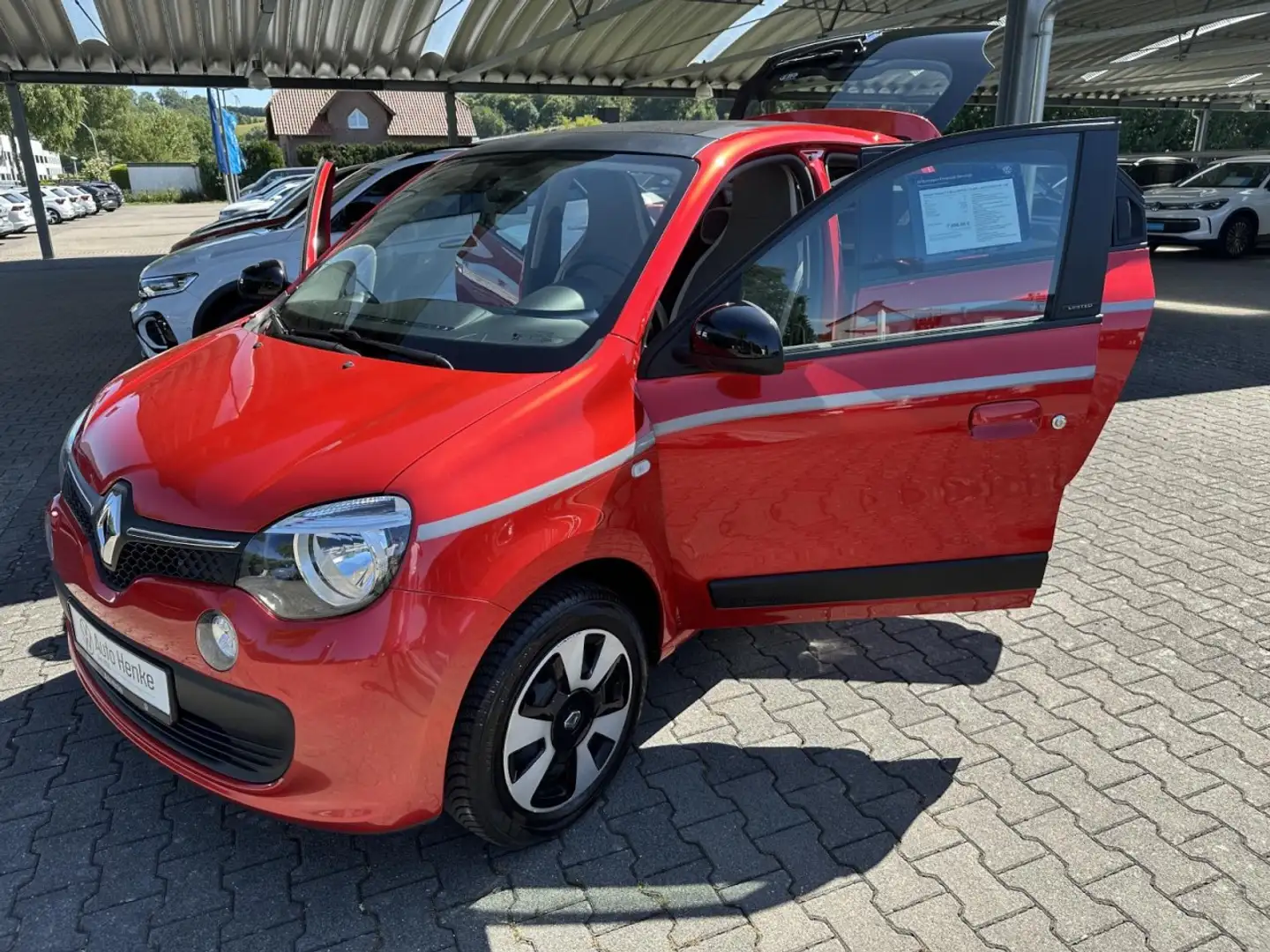 Renault Twingo 1.0 SCe LIMITED + KLIMA + BLUETOOTH Klima Rouge - 2