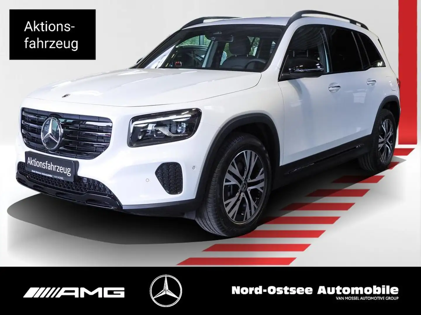 Mercedes-Benz GLB 180 d PROGRESSIVE NIGHT AHK KEYLESS MULTIBEA Blanco - 1