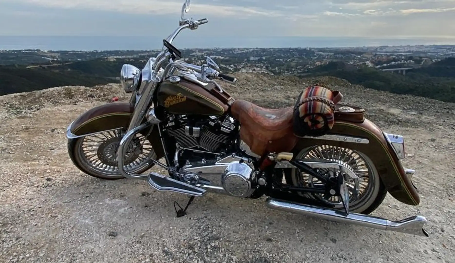 Harley-Davidson Softail Softail Deluxe FLDE 107 Bronce - 1
