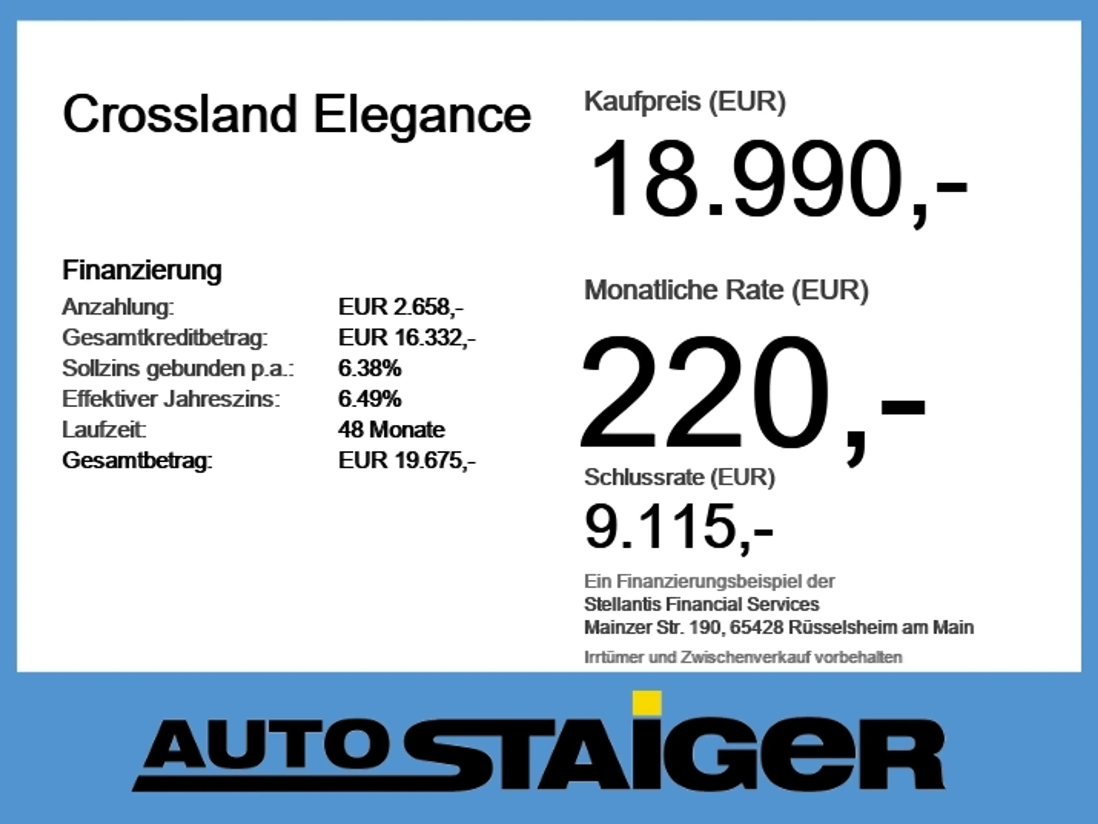 Opel Crossland 1.2 Turbo Elegance AHK+Alcantara+LED — photo 6
