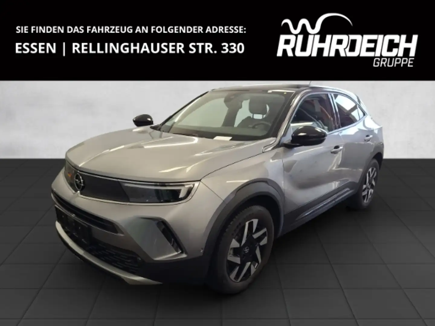 Opel Mokka Elegance Navi SHZ LHZ FH+AS elektrisch LED CarPlay Grijs - 1