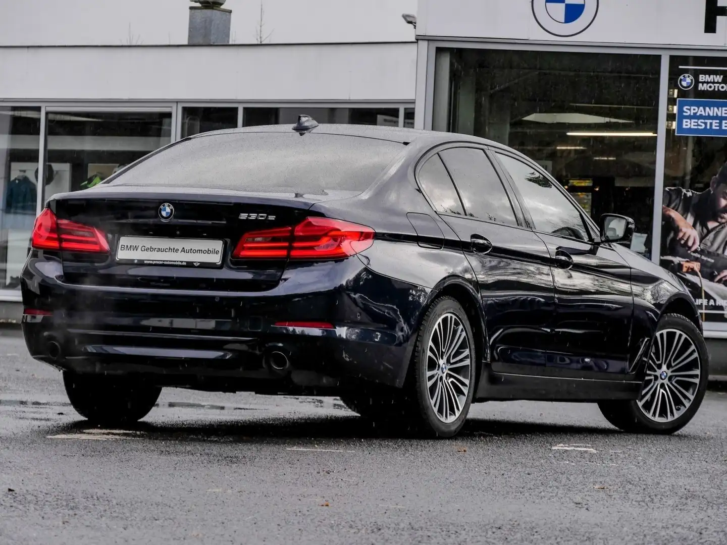 BMW 530 e iPerformance SPORT LINE+360° KAMERA+SHZ+LHZ Albastru - 2