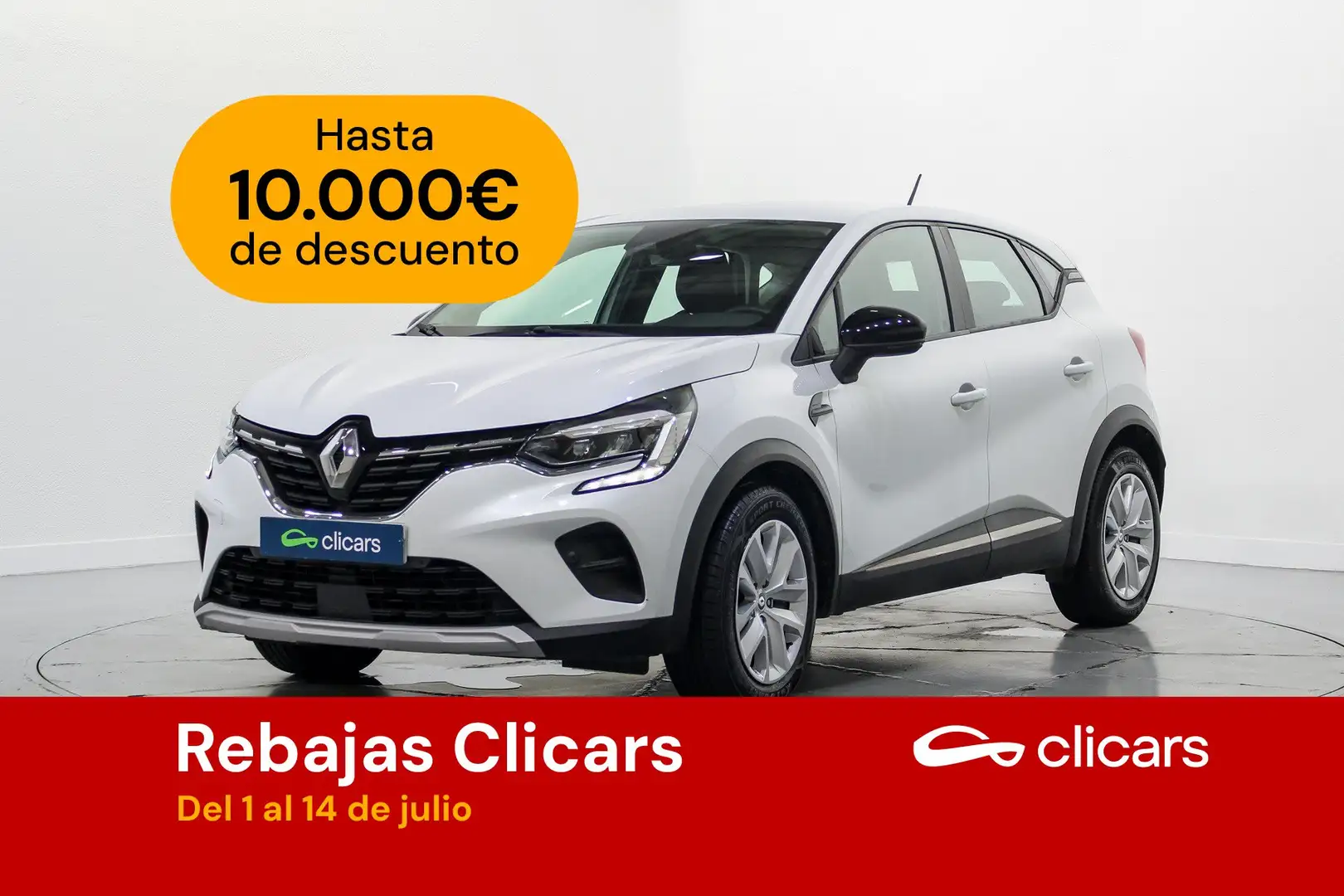 Renault Captur TCe Intens 74kW GLP Blanco - 1