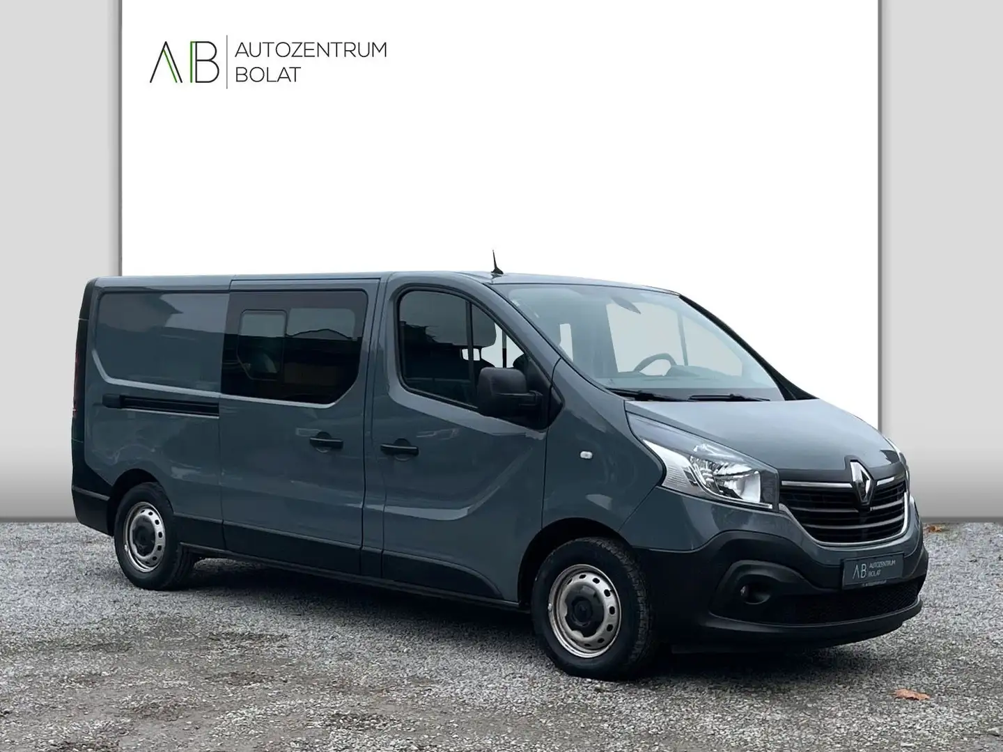 Renault Trafic Kasten Doka° L2H1°6 SITZE°KLIMA°AHK°NAVI° Grau - 2