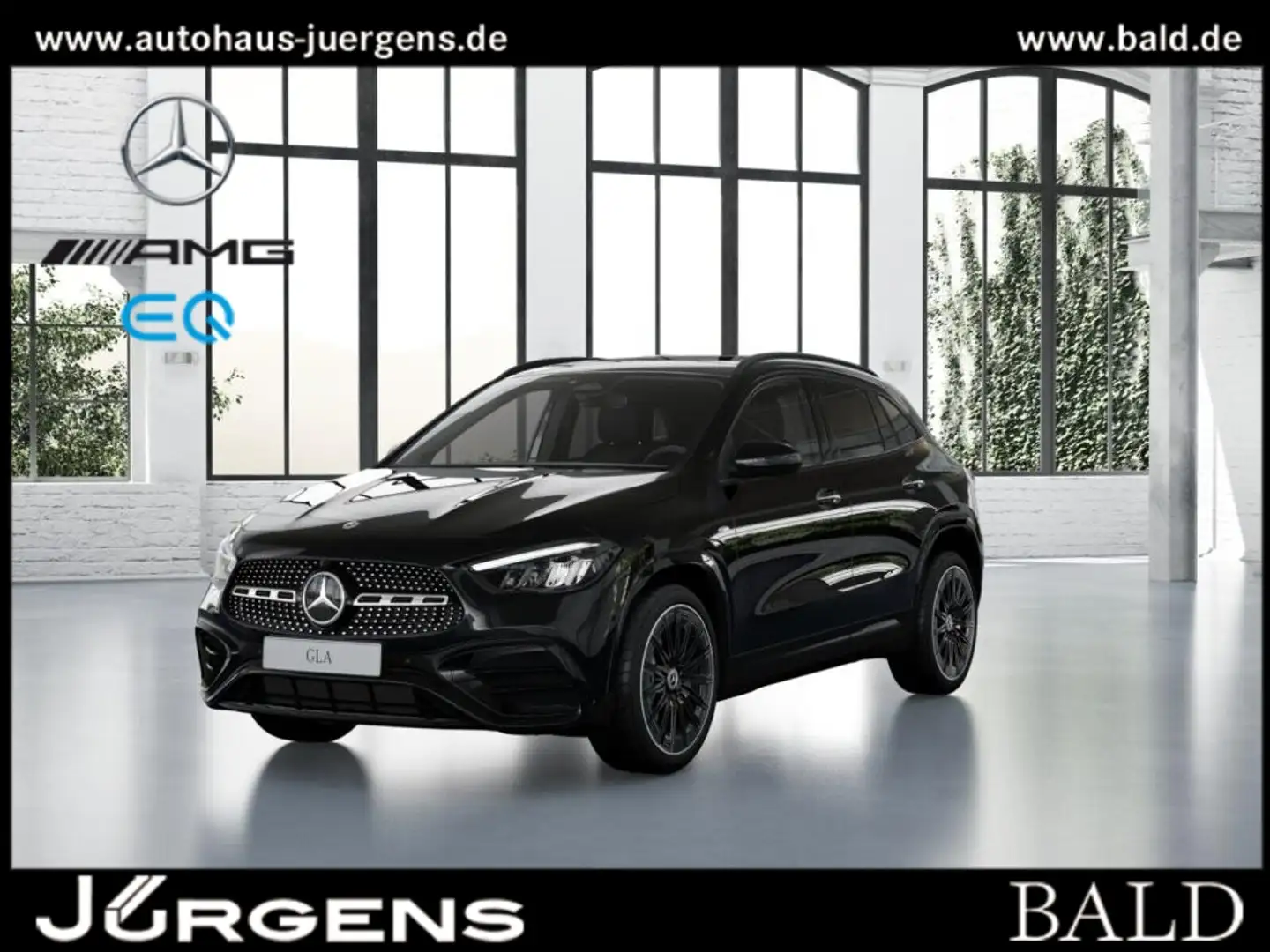 Mercedes-Benz GLA 250 e AMG-Sport/Pano/AHK/Night/Totw/Cam/20' Schwarz - 1