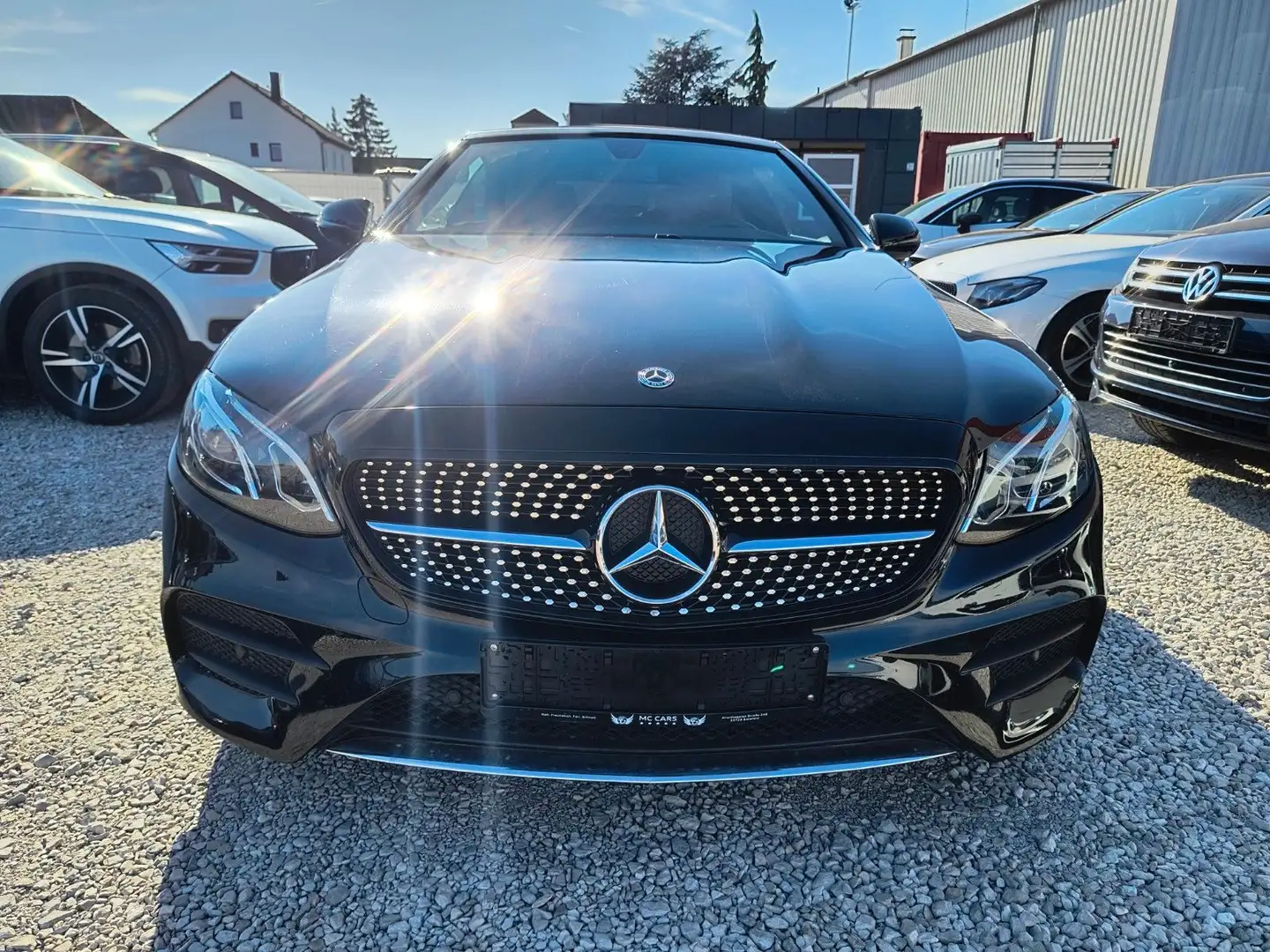 Mercedes-Benz E 220 Cabrio E 220 d, Navi, Leder, RFK, AMG Schwarz - 2