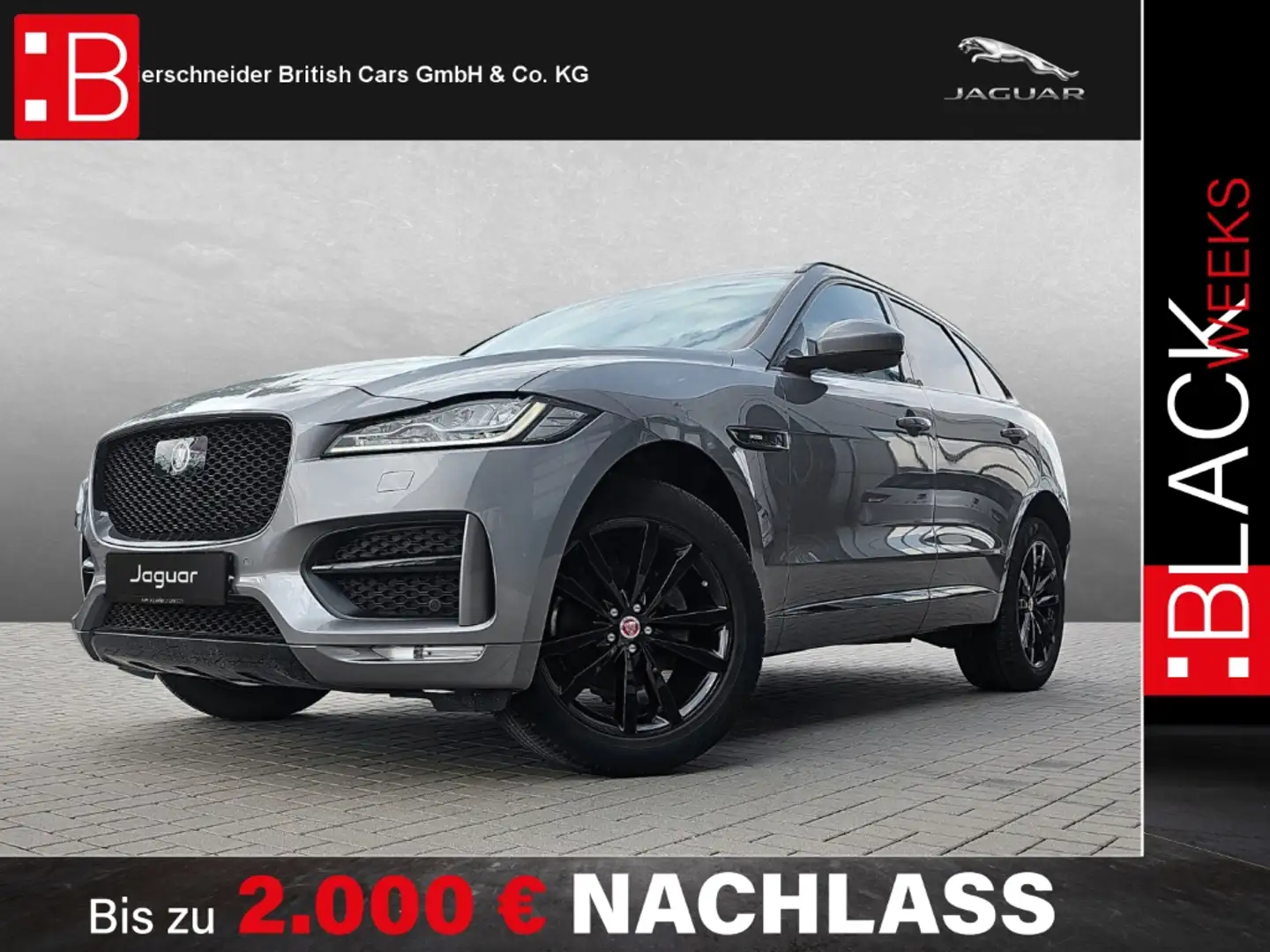 Jaguar F-Pace 20d R-Sport Grau - 1