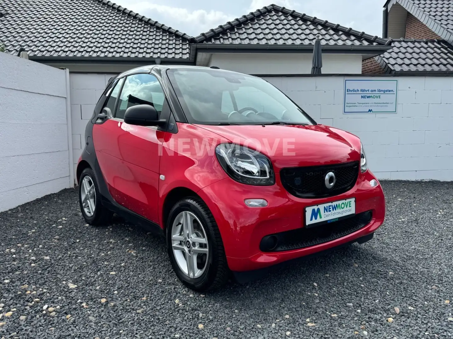smart forTwo cabrio EQ Klima Cool&Audio Tempomat Rot - 1