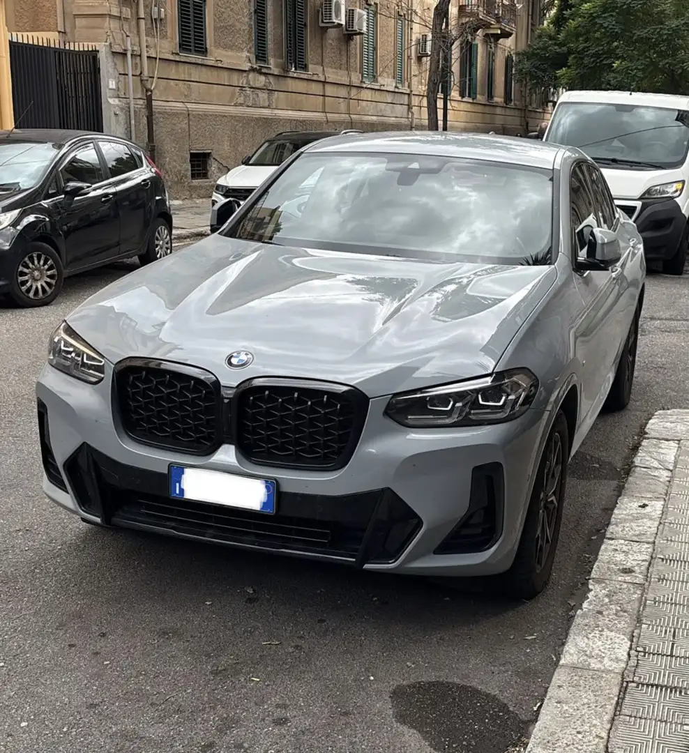 BMW X4 xdrive20d mhev 48V Msport auto Grigio - 1