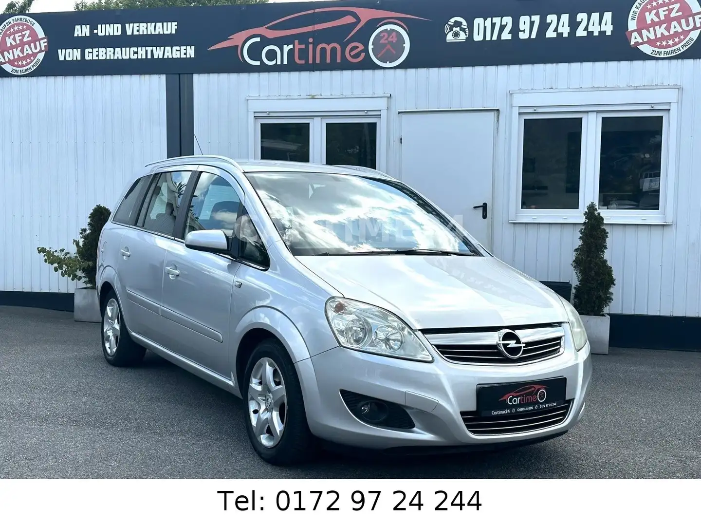 Opel Zafira B Edition 1,7 CDTI *1.HAND*SCHECKHEFT*TÜV Silber - 2